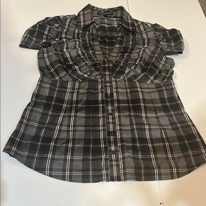 Express Design Studio Plaid Shirt